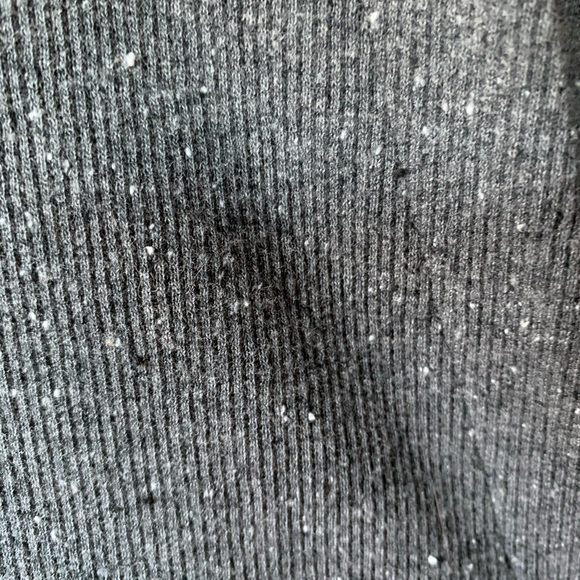 RAG N BONE charcoal grey ribbed knit bodycon dress - Picture 7 of 7